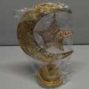 OLEEK Ramadan Decorations Moon and Stars - Ramadan Lights for Table - Ramadan Decorations for Home 2026 - Ramadan Gifts for Kids Lanterns - Ramadan Decor Moon and Star Lamp - Crescent Moon lamp