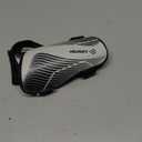 Shin Guards Soccer Kids Youth, CE Certified Airsfish Shin Guard Protection Gear for 2-18 Years Old Boys Girls Teenagers High Impact Resistant Breathable Comfortable 1 Pair 4 Sizes (XX-Small, Light Grey+Black Wave)