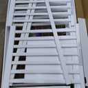 Dream On Me Synergy 5-in-1 Convertible Full-Size Baby Crib with Toddler, Day & Full Bed Conversion in White, GreenGuard Gold & JPMA, 3 Mattress Heights, Sustainable Pinewood