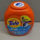 Tide PODS laundry detergent pacs, 3-in-1 Stain Remover, Odor Fighter, Color Protector, 112 Count, HE compatible, Clean Breeze Scent