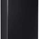 Igloo 3.2 Cu.Ft. Mini Fridge with Freezer - Single Door Compact Refrigerator with Glass Shelves for Homes, Dorms & Offices- Keep Snacks, Drinks & Frozen Foods Cool with Temperature Control Mini Fridge (Black)