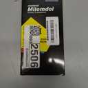 Milomdoi 3 Pack Matte Screen Protector for iPhone 17 Pro [Phone Case Friendly] Tempered Glass Accessories Film, Shatterproof No Bubble, Easy Installation with Mounting Frame for Apple