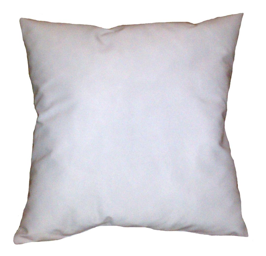 15x15 Inch Square White Cotton-Blend Throw Pillow Insert Form