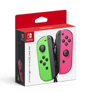 Nintendo Switch - Joy-Con (L/R)-Neon Green/Neon Pink Splatoon 2 (Japan Import)