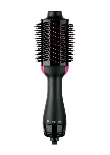 REVLON OneStep Volumizer Hair Dryer and Styler – Easy SalonStyle Blowouts – Less Frizz, More Shine, and Reduced Heat Damage, for All Hair Types and Lengths (Black)