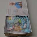 Baby Mobile for Crib with Musicial and Lights, Remote, lamp, Projector for Pack and Play, for Ages 0+ Months (Blue-Forest)