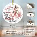 Ballerina Christmas Ornament 2025 - Ballet Gifts for Girls, Women, Daughters, Dancers, Ballet Ornaments for Hanging Christmas Decorations, Ceramic Ornaments Dance Teacher Gifts