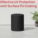 Cover for Ninja Fireside360-Heavy-duty 600D Oxford with PVC Coating,Waterproof and UV-resistant,Custome Size for Fireside360 Fire Pit