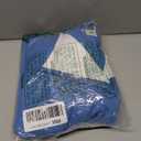 fun shack Flight Attendant Costume Women Blue, Retro Airline Stewardess Outfit with Hat & Gloves
 M