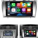 for Toyota-Camry-2008-2011 Radio, Built-in Carplay Android Auto 1G RAM 32G ROM GPS Navigation Touch Screen EZoneTronics