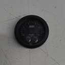 Universal Fuel Pressure Gauge 21/16in 52mm Ultraslim 15PSI Red LED DC12V-24V with Alarm and Electronic Sensor for Car & Truck