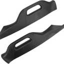 A Pillar Grab Handle Interior Trim Compatible with 2011-2016 Ford F250 F350 F450 F550 Super Duty Replace# BC3Z-2503599-AB BC3Z-2503598-AB (Left Right Driver Passenger Side, Black)