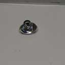 16 Pack Glass Cabinet Knobs and Pulls, Oval Crystal Knobs for Dresser Drawers, Matte Black Kitchen Cabinet Knobs Egg Shape
