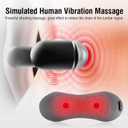 USUIE 3-in-1 Rechargeable Electric Lumbar Support Pillow with Heat & Massage & Traction, Ergonomic Lower Back Massager for Pain Relief Deep Tissue, Ideal for Car/Bed/Sleeping/Office Chair/Travel