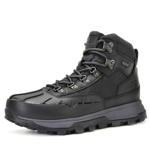 XPETI Men’s Legacy shell-toe hiking boots waterproof 12 BLACK