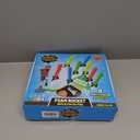 Toys Rocket Launcher for Kids - Launch up to 100 Ft, 8 Multi-Color Foam Rockets & Adjustable Launch Stand, Kids Outdoor Toys, Age 3+