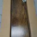 upsimples 23.6" Long Floating Shelves for Wall, Room Decor Set of 2, Brown, 23.6in