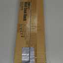 Wall Hooks with Shelf, Wood Coat Rack with Shelf Wall-Mounted, Entryway Hanging Shelves with 5 Metal Hooks for Clothes Hats Towel Purse Robes, Bathroom Mudroom Bedroom, Rustic Brown (16 inch Long)