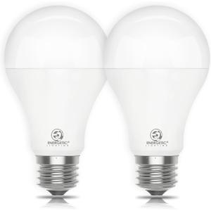 Energetic Dimmable A21 LED Bulb, 150 Watt Equivalent, Super Bright Light Bulb, Cool White 4000K, 2300LM, Brightest LED Bulbs, E26 Standard Base, Damp Rated, UL Listed, 2-Pack