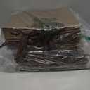 EUSOAR Gift Bags - Bulk 50pcs, 12.5"x4.5"x11" Paper Bags with Handles for Thank You Presents, Merchandise, Shopping, Retail Wrapping, Craft, Grocery, Boutique, Party Favors, Wedding (Champagne Gold)