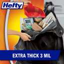 Hefty Load & Carry Heavy Duty Contractor Large Trash Bags, 42 Gallon, 26 Count
