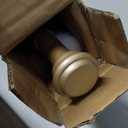 Light Gold Curtain Rods for Windows 72 to 144 Inch, Heavy Duty 1 Inch Diameter Single Curtain Rods, Telescoping Drapery Rods with Aluminum Alloy End Cap Finials, Wall Mount and Ceiling Mount