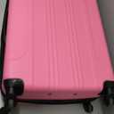 Travelers Club Chicago Hardside Expandable Spinner Luggage, Hot Pink, 5 Piece Set