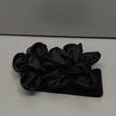 ALAIX Women's Wide Belt Stretchy Chunky Waist Belt Dress Belts Big Flower Cinch Belts Elastic Belts for Women (Black)