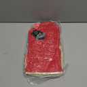 KEGOUU Oven Mitts and Pot Holders 6pcs Set, Kitchen Oven Glove High Heat Resistant 500 Degree Extra Long Oven Mitts and Potholder with Non-Slip Silicone Surface for Cooking (Red)