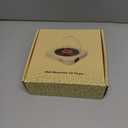 Bluetooth Portable Home CD Music Player with Remote Control, Timer, Built-in Speakers and LED Display - FM Radio Boombox (White)