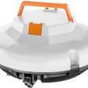 Pool Vacuum for Above Ground Pool, Cordless Robotic Pool Cleaner with 120 Mins Runtime, Automatic Pool Vacuum for In-Ground Flat Pools Up to 1000 Sq.Ft, Self-Parking, Dual-Drive Motors