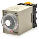 Baomain AC 110V AH3-3 Time Delay Relay Solid State Timer 8 Pins 10 Min with Socket