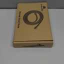 Blissland Shower Hose Extra Long 79 Inches Handheld Shower Head Hose with Brass Insert and Nut - Durable and Flexible(Matte Black)