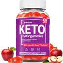 Organic Apple Cider Vinegar Gummies Sugar Free, Keto ACV Gummies: Apple Cider Vinegar with Mother, Vitamin B12 & B6, Beetroot | Gut Health, GMO Free & Vegan, Metabolism, Energy Gummy - 60 Count..