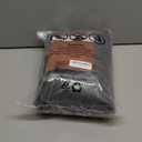 MAGZO Magnetic Thermal Insulated Door Curtain, Fits 32'' x 80'' Door(Curtain Size 34'' x 82''), 5 Layers Oxford&Cotton Cover Blanket Insulation for Winter/Doorway/Attic Doors, Keep Cold Air Out, Grey (Gray)