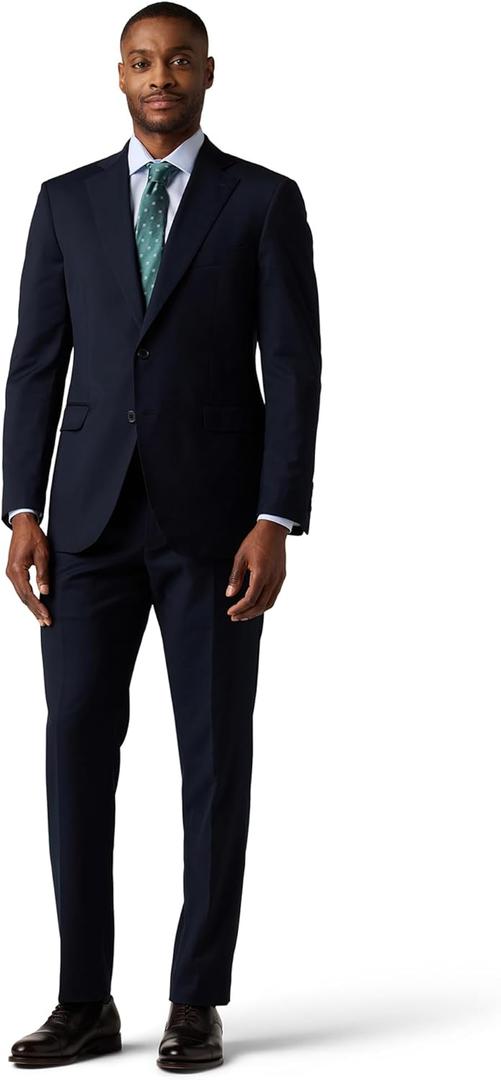 Alton Lane Mercantile Suit Tailored Fit - Premium Quality Suits for Men, Stylish and Elegant Formal Suit for Men (36S, Navy)