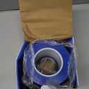 JMU Blue Barrier Film, Barrier Film Tattoo 4" x 6" Barrier Tape, Dental Barrier Film Roll (1 Rolls, 1200 Sheets)