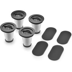Airthereal Replacement HEPA Filters for M1 Mattress Vacuum Cleaner [4-Pack]