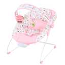 Baby Bouncer, Infants Bouncy Seat with Music and Vibrations,Baby Rocker with Hanging Rattles Bear & Honey Pot for Newborns Indoor Outdoor Use 0-6 Months Up to 20 lbs
