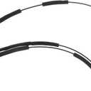 Motoforti Front Left Side Door Latch Actuator with Cable Assembly Fit for Nissan Pathfinder L4 2.5L V6 3.5L - Pack of 1 Black Long-lasting