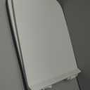 Duravit DuraStyle Elongated Toilet seat White High Gloss, Slow Closing, Stainless Steel Hinges
