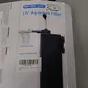 Tararium WP-190F-UV5 UV Fish Tank Submersible Aquarium Filter Pump 15-45 Gallon