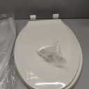 Centoco Elongated Plastic Toilet Seat, Fits Kohler/American Standard/TOTO, Standard Economy Model, Made in the USA, DSAMAZ16-416, Biscuit