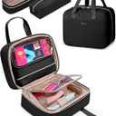 Fasrom Discreet Bag for Toys, Private Toy Storage Bag with Lockable Zipper and Detachable Pouches, Travel Toy Box Organizer for Adult Men and Women, Black (Bag Only, Patent Design)