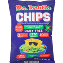 Mr. Tortilla Crunchy Chips Keto Tortilla Chips Multigrain Sea Salt, 56g