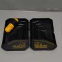 ELEAD 31-Piece Hex Key Set - Allen Wrench Set, SAE and Metric Allen Keys MM(0.7mm-10mm) SAE(0.028"-3/8) Heat-Treated, Torque Handle, High Leverage, Long & Short Keys, Easy Organization