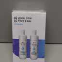 LG LT1000P2 6-Month / 200 Gallon Refrigerator Replacement Water Filter, Reduces Chlorine, 2 Coun