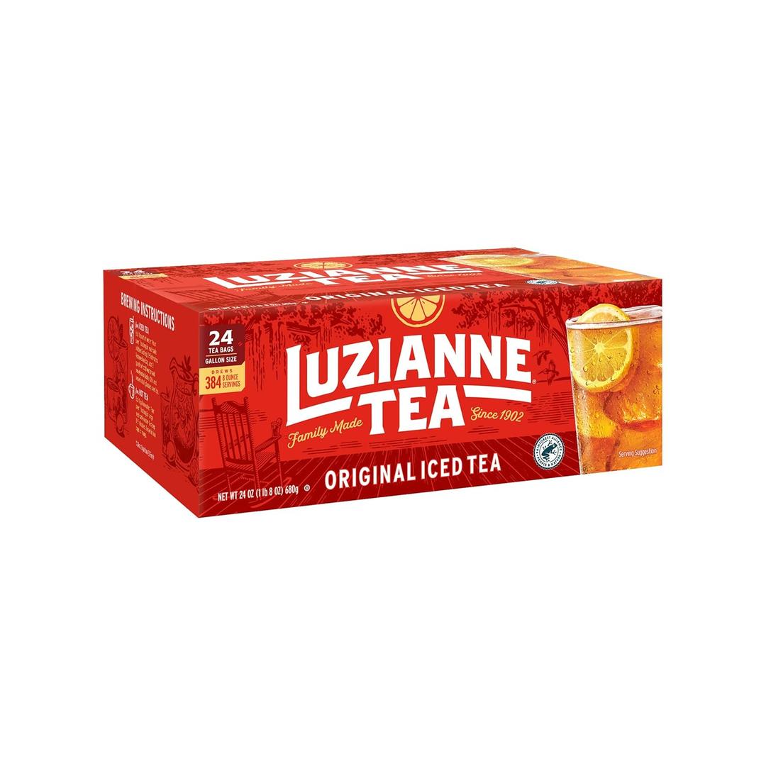 Luzianne Unsweetened Iced Tea Bags, Gallon Size, 24ct Box (Pack of 1)