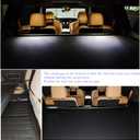 Compatible with All-New 2026-2021 Jeep Grand Cherokee L (3-Row;WL) Rear Cargo Security Shade Cover Privacy Screen Retractable Storage Tonneau Cargo Cover Luggage Security Shield Shade
