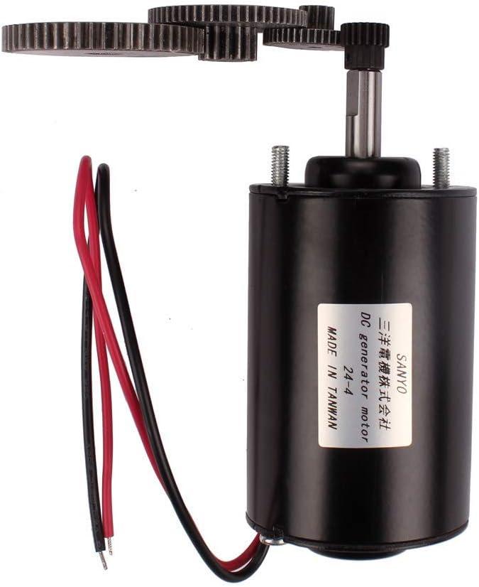 Small Wind Turbine Generator 36W 40W 12-24V DC Permanent Magnet Motor Dual Purpose 4 Gears